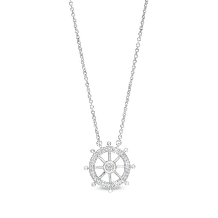 Ship's Wheel Necklace