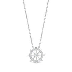 Ship's Wheel Necklace