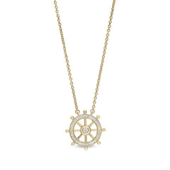 Ship's Wheel Necklace