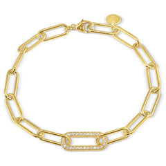 Paper Clip Bracelet