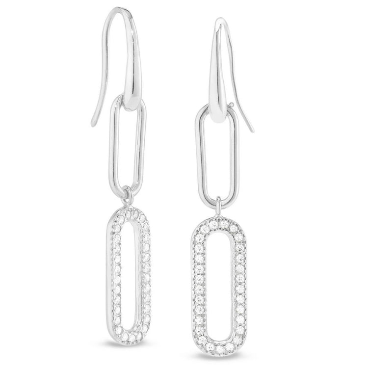 Paper Clip Earrings