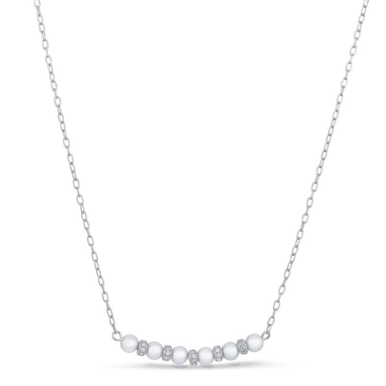 Pearl and Barrel Necklace