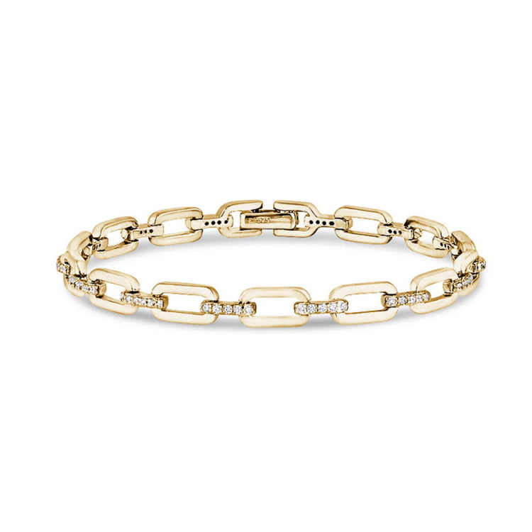 Micropave Open Link Bracelet