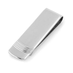 Five Stripe Rounded End Money Clip