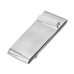 Polished Double Fold Money Clip