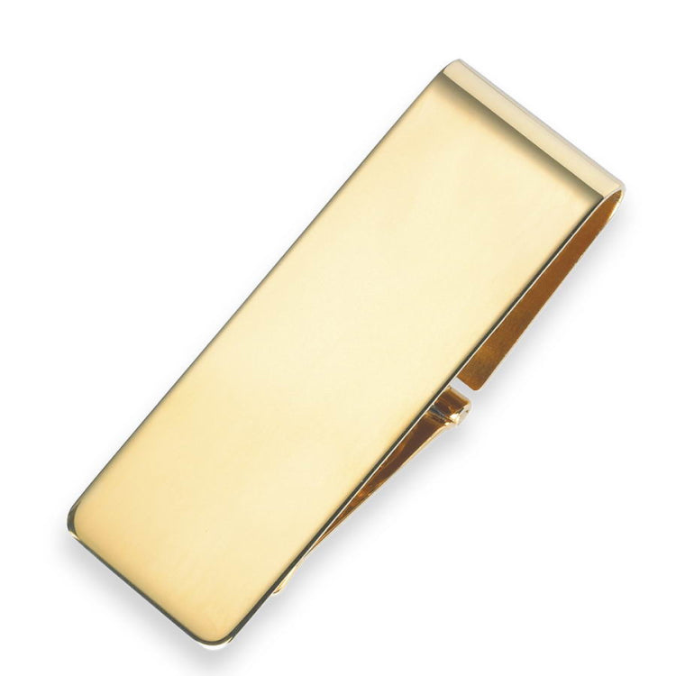 Polished Hinged Money Clip
