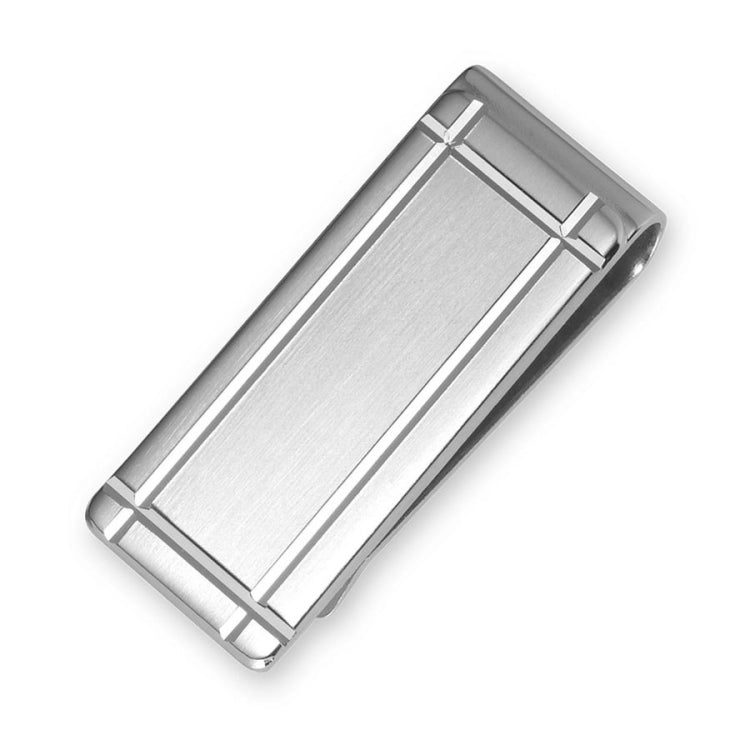 Four Way Border Money Clip