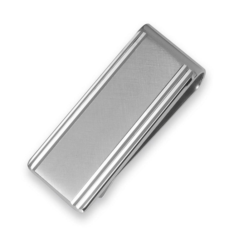 Two Line Border Money Clip