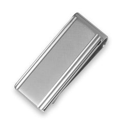 Two Line Border Money Clip