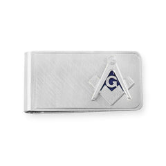 Masonic Emblem Money Clip