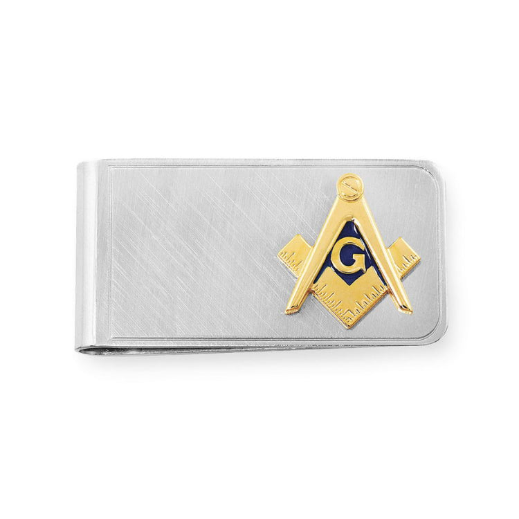 Masonic Emblem Money Clip