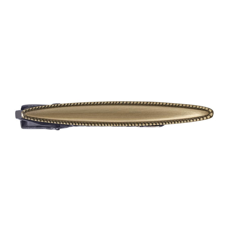 Anqitue Finish Long Oval Tie Bar