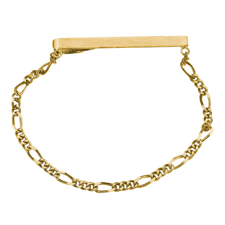 Figaro Tie Chain and Tie Bar