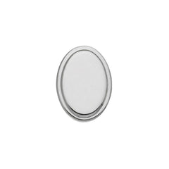 Oval Tie Tack with Single Border