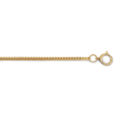 Flat Curb Watch Chain