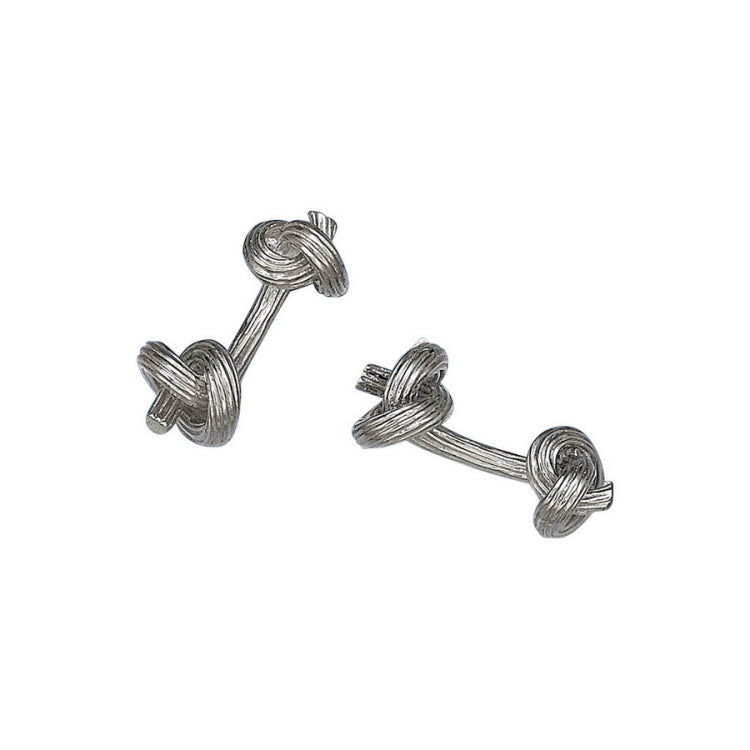 Ribbon Love Knot Cufflinks