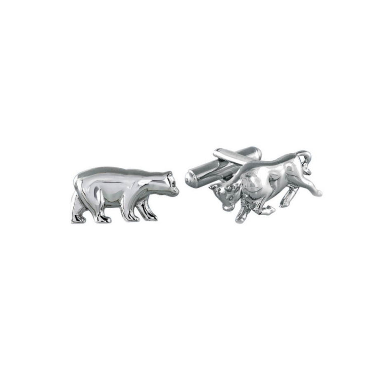 Bull and Bear Cufflinks