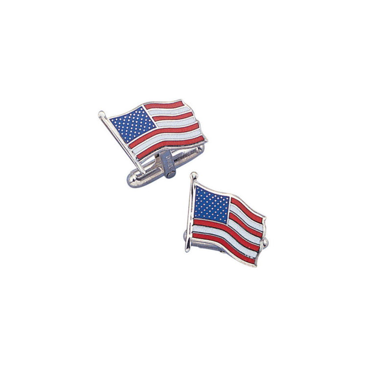 American Flag Cufflinks