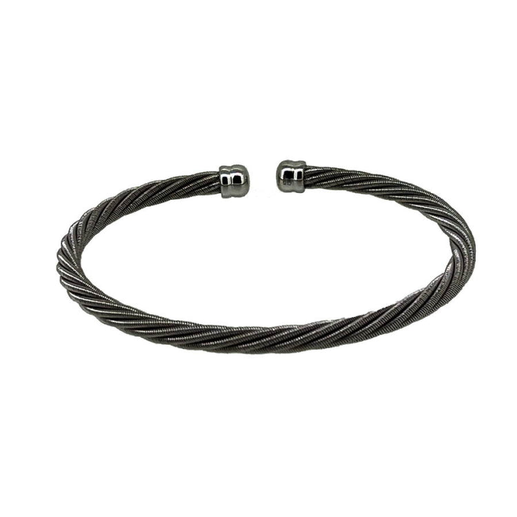 Twisted Cable Cuff Bracelet