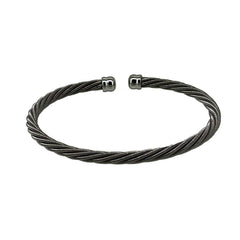 Twisted Cable Cuff Bracelet