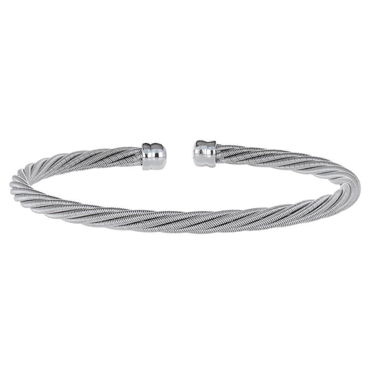 Twisted Cable Cuff Bracelet