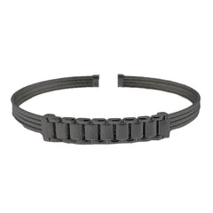 Cuff Bracelet with Six Link Central Plate