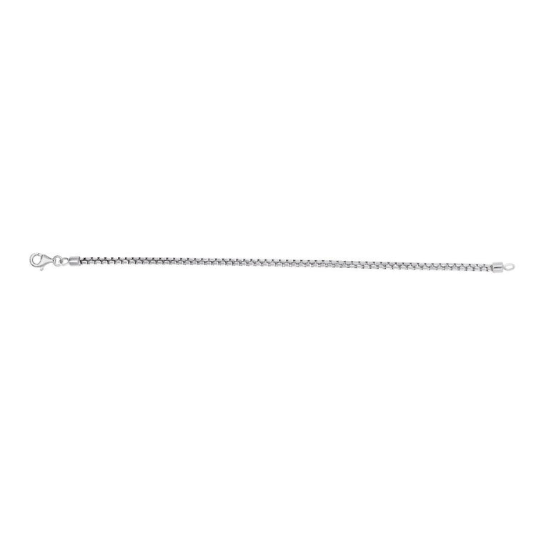 3mm Rounded Box Bracelet