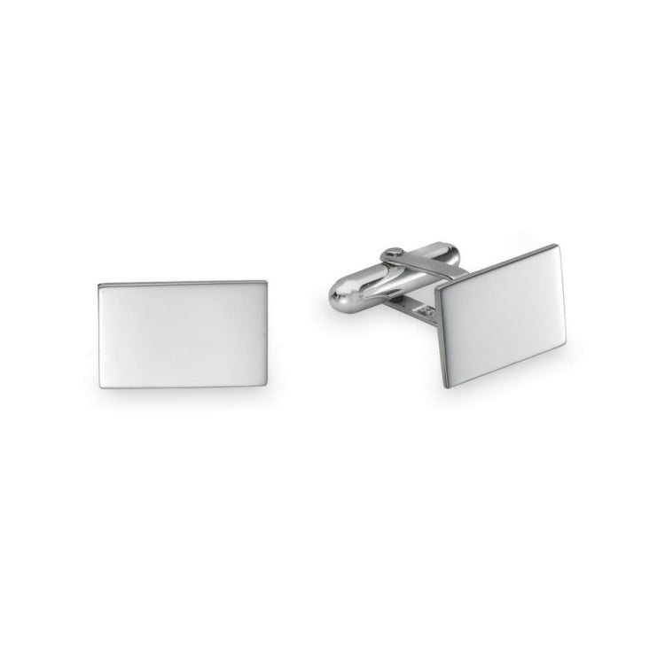 Polished Rectangle Cufflinks