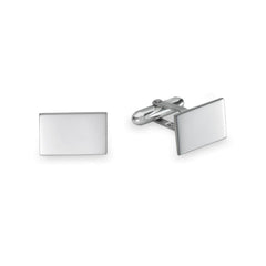 Polished Rectangle Cufflinks
