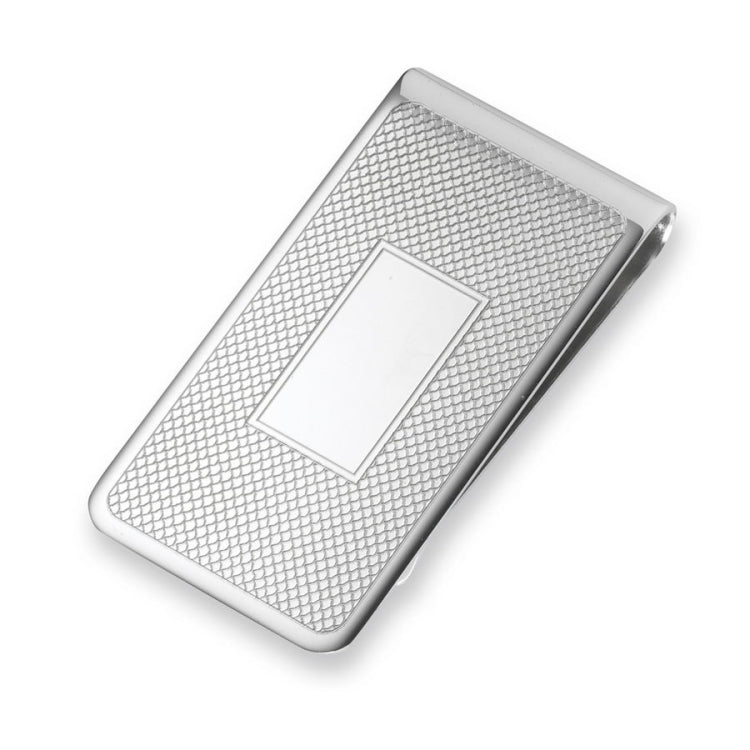 Money Clip with Barley Design