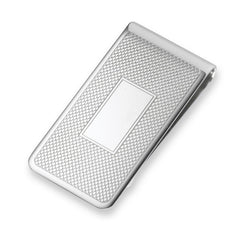 Money Clip with Barley Design