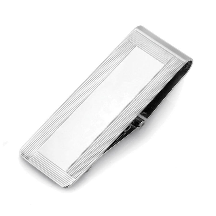 Hinged Money Clip with Lined Border