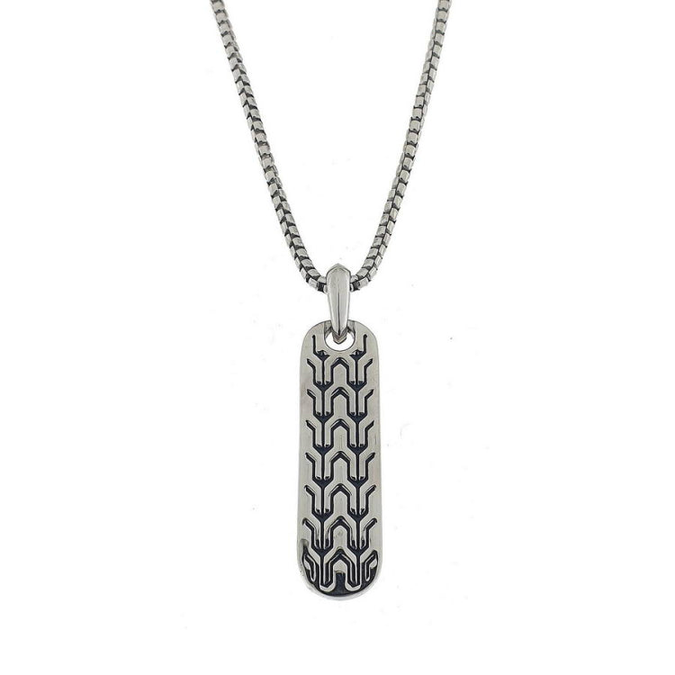 Elongated Celtic Design Dog Tag