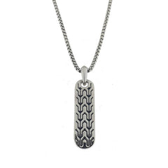 Elongated Celtic Design Dog Tag