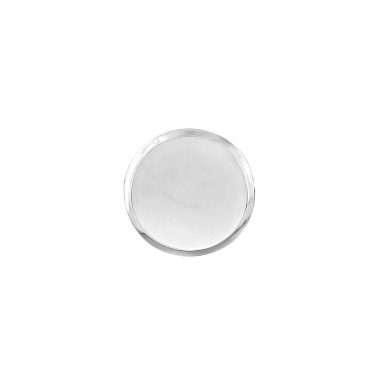 Round Beveled Edge Polished Tie Tack