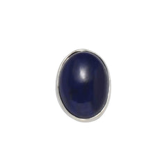 Oval Lapis Cabachon Tie Tack