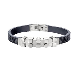 Geometric Bracelet with Rubber Band