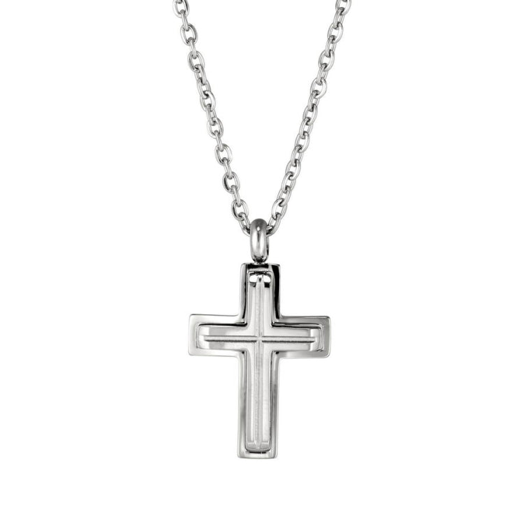 Small Cross with Raised Center
