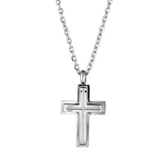 Small Cross with Raised Center