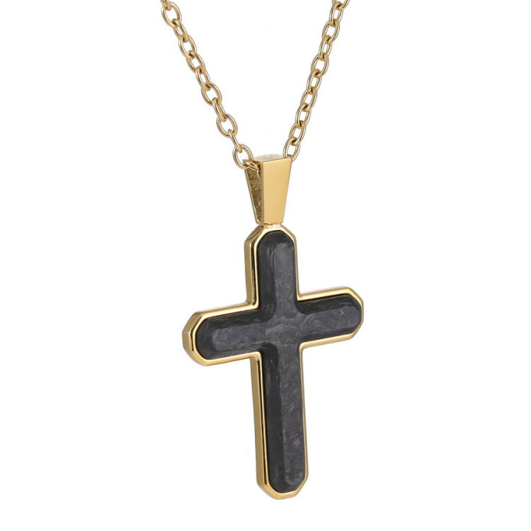 Forged Carbon Cross