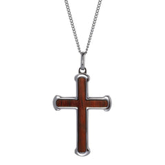 Wooden Cross with Rounded Ends