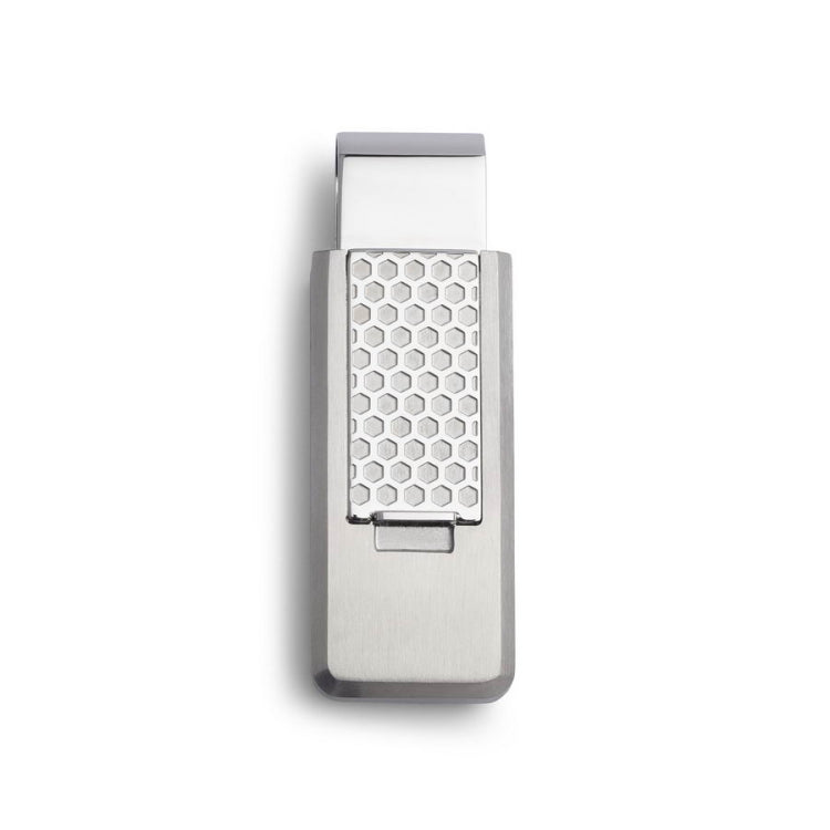Honeycomb Pattern Flip Money Clip