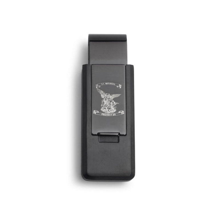 St. Michael Flip Money Clip