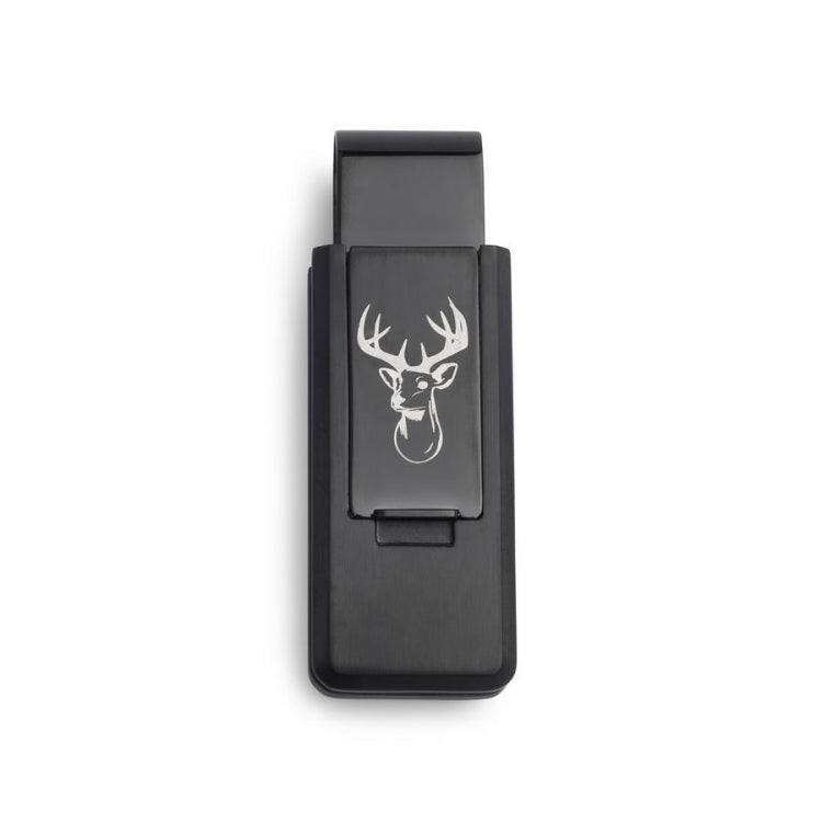 Deer Head Flip Money Clip