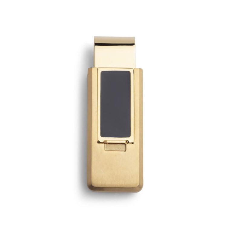 Black Resin Flip Money Clip