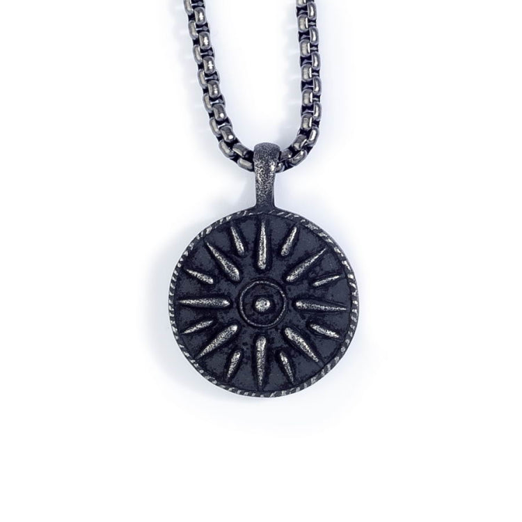 Sunburst Compass Pendant