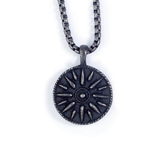 Sunburst Compass Pendant