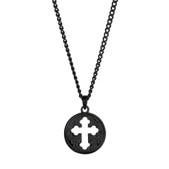 Cutout Cross Pendant