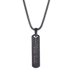 Elongated Rectangle Pendant
