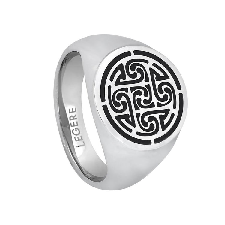 Round Celtic Pattern Ring